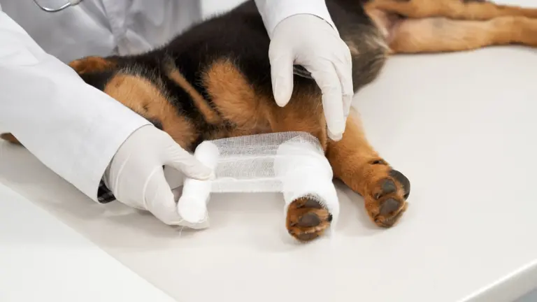 Denizli'de Köpek Kemik Kırığı Tedavisi